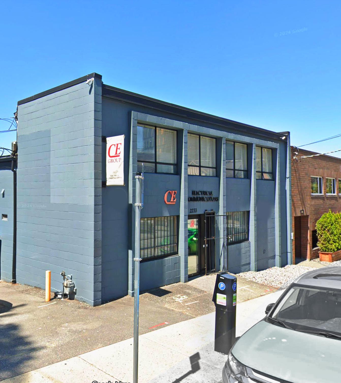 Corporate Electric Limited office building in Vancouver